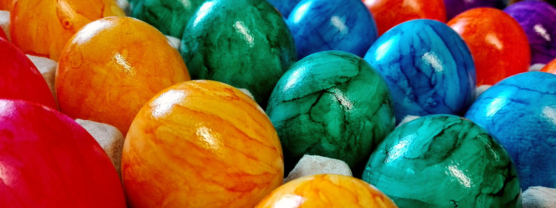 Bunte Eier